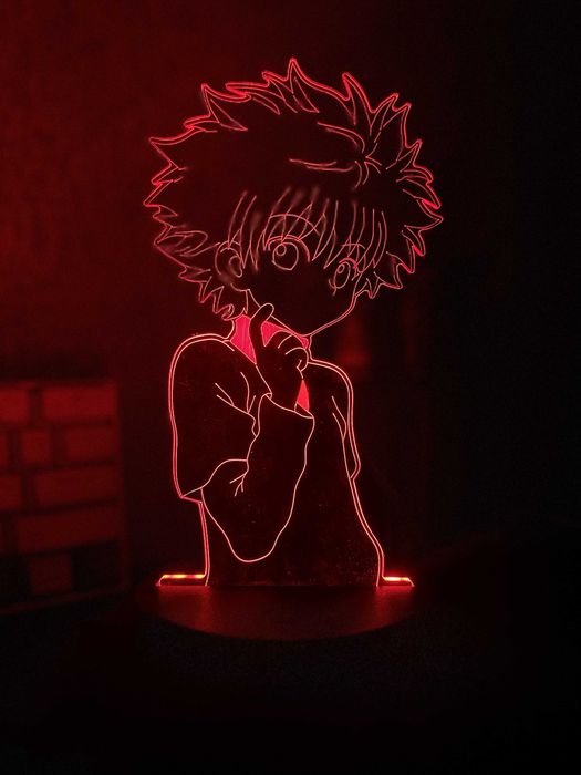 Нічник з акриловою пластиною. Світильник Аніме, Наруто, 02
