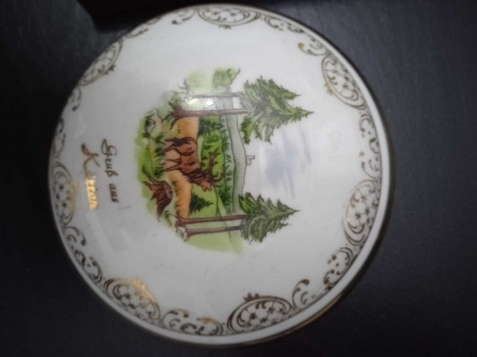 Porta joias porcelana