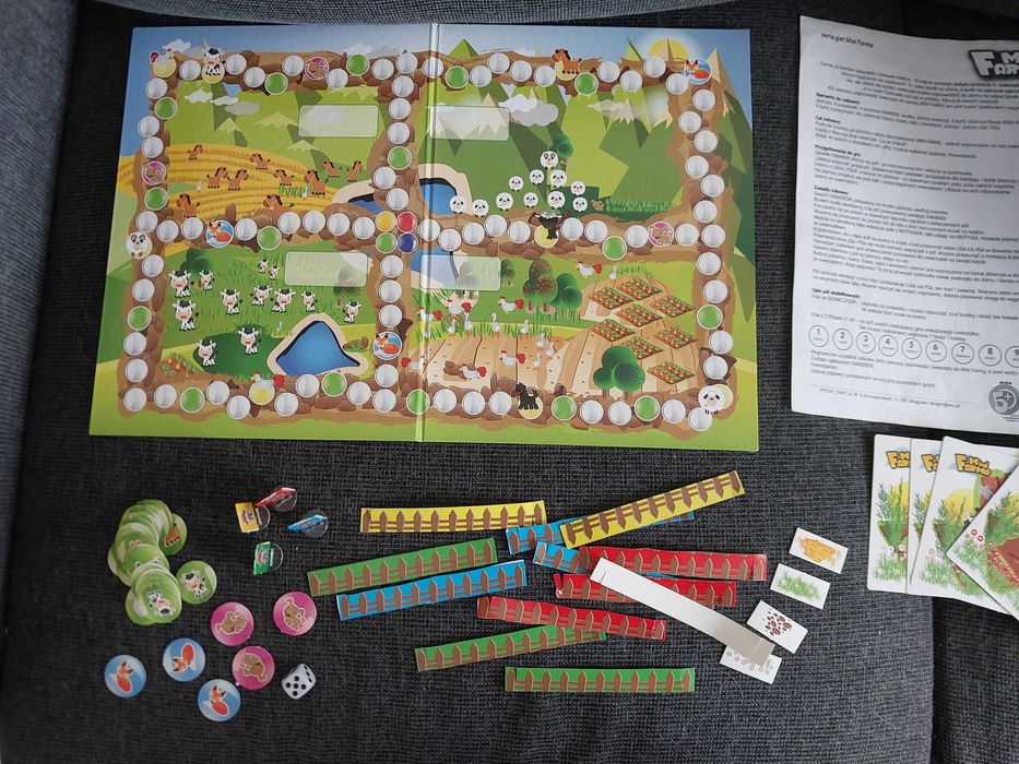 Mini Farma + Domowa Zagroda - 2 gry planszowe