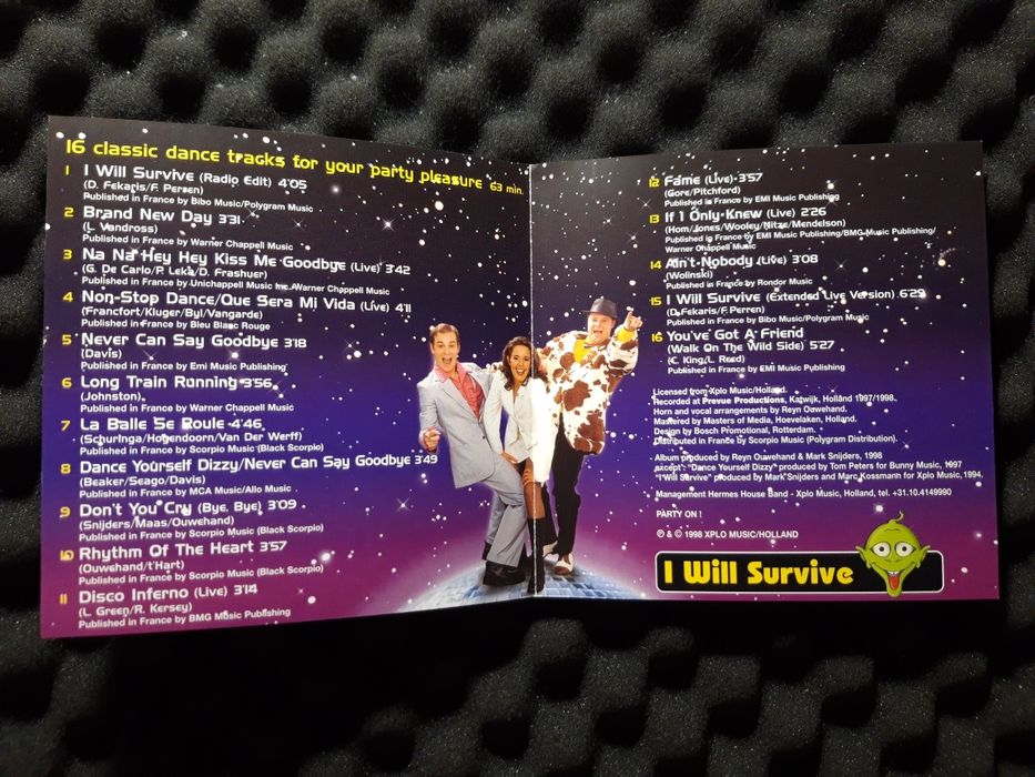 Hermes House Band – I Will Survive - L'Album (CD, 1998)