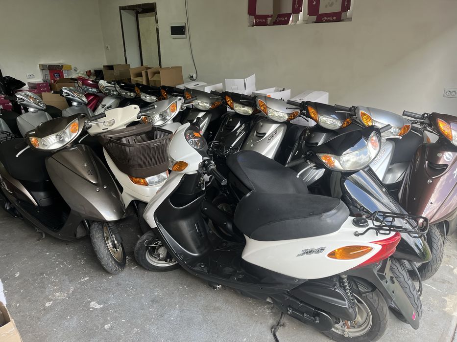 Свіжий завіз скутерів без пробігу по Україні