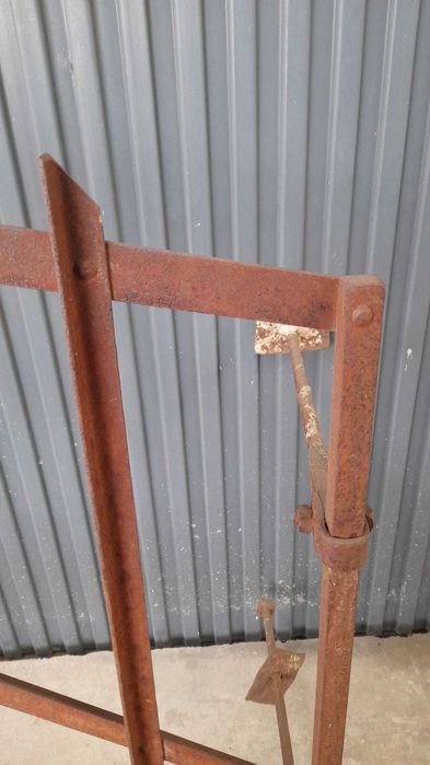 Portão em ferro forjado