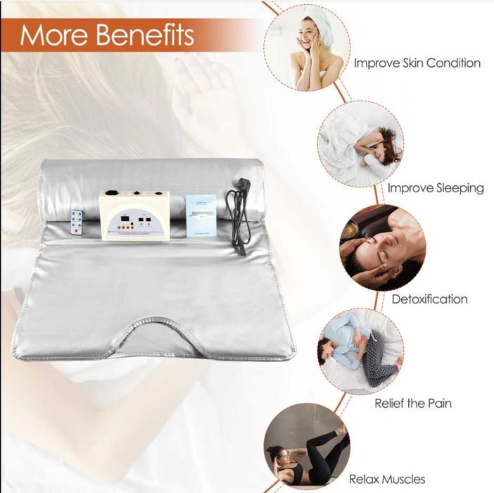 MANTA TERMICA PARA ESTÉTICA COM INFRAVERMELHOS SUDAÇÃO