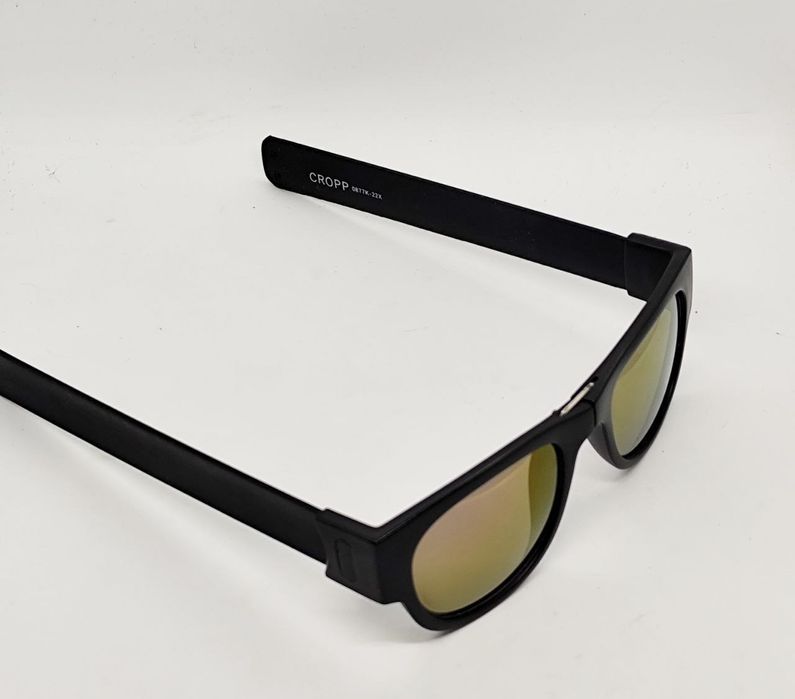 Сонцезахисні, стильні окуляри Кроп , складні кручені