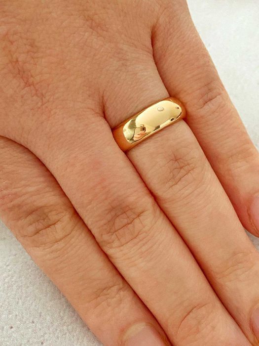 Позолоченное Обручальное Кольцо (Позолота 585 пробы), Обручка. Акция