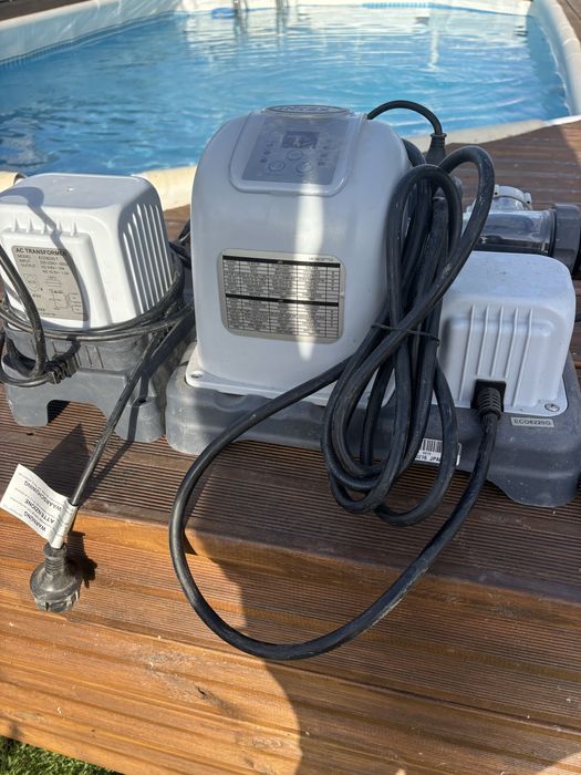 Doseador de sal novo para piscina  intex