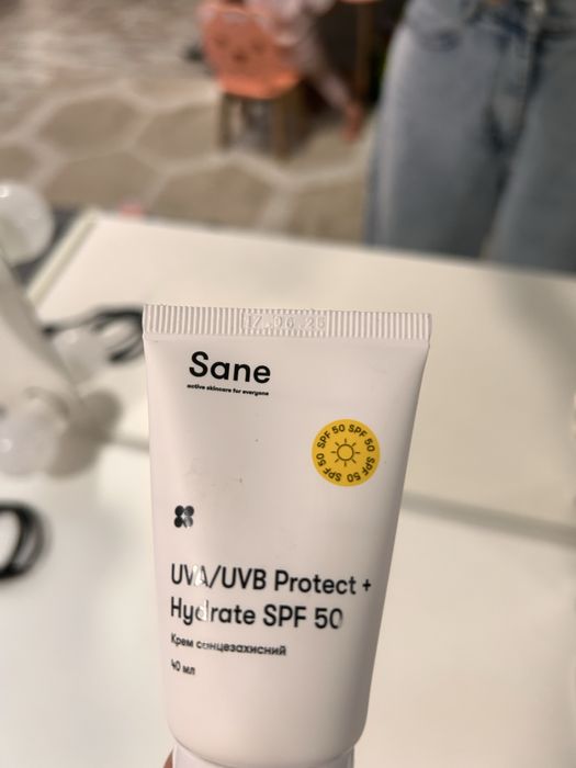 spf 50 для лица и декольте от sane