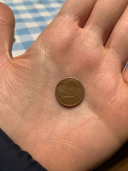 Moeda de 1 cêntimo