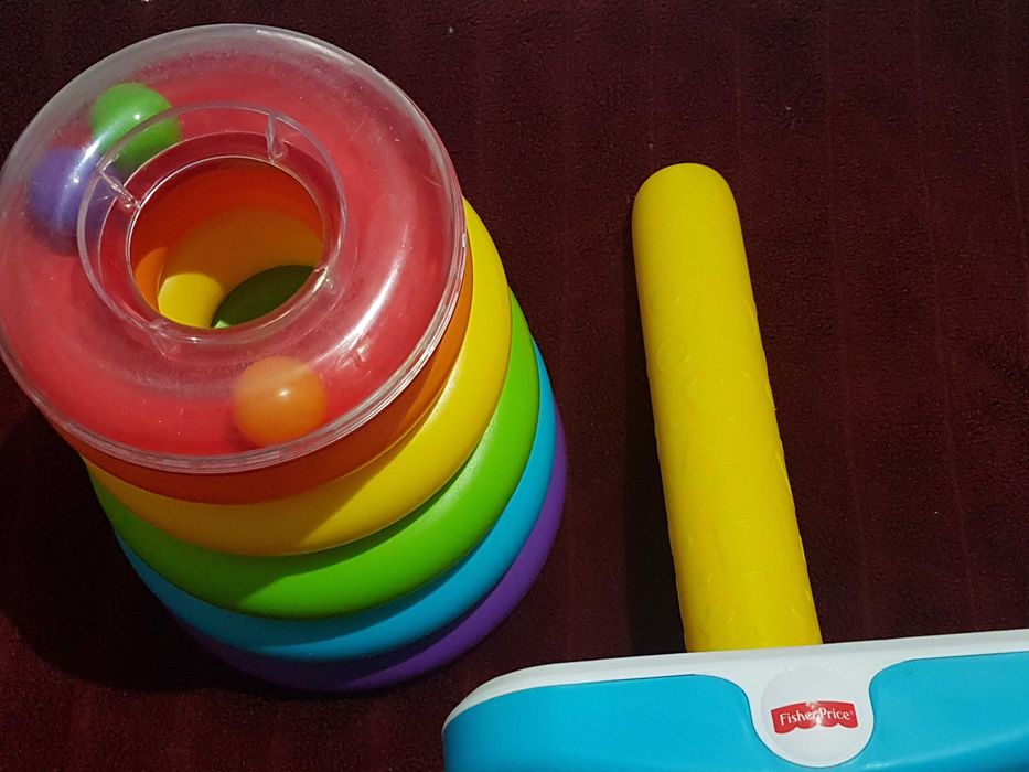 Fisher Price Pirâmide de Argolas