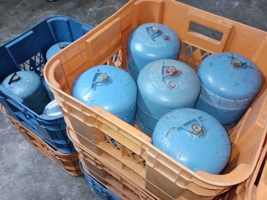 Botija/Bilha/Garrafa de gás Campingaz R904/R907 -> LER DESCRIÇÃO