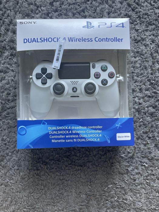 Kontroler pad PS4 biały jak nowy