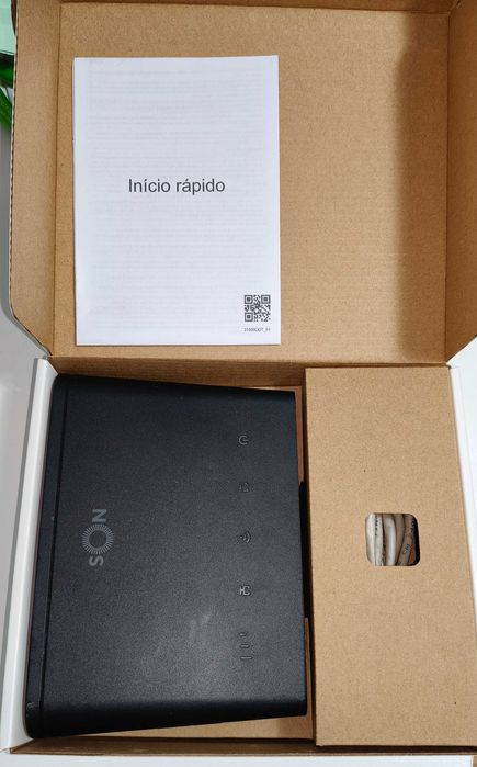 Router Huawei 4G WiFi Hotspot para cartões SIM, camping, casa de férias etc