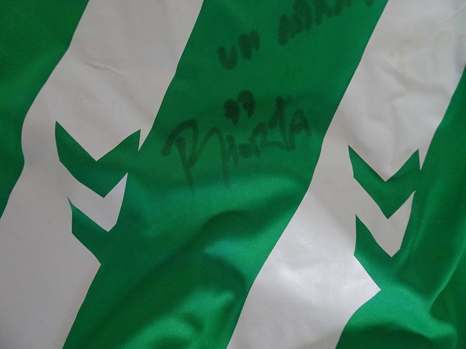 Camisola jogo Ricardo Horta Vitória de setúbal 2013/14 assinada rookie