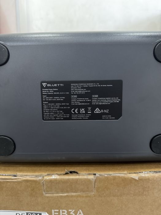 Зарядна станція Bluetti EB3A 268Wh 600W