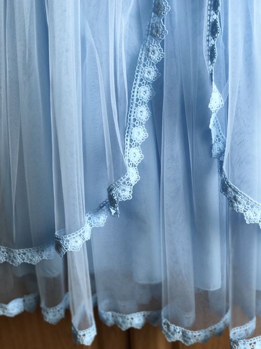 Нарядна блакитна сукня для дівчинки 11-13 років, нова