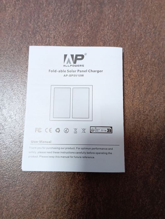 Pakiet solarny Allpower 10W AP-SP5V10W