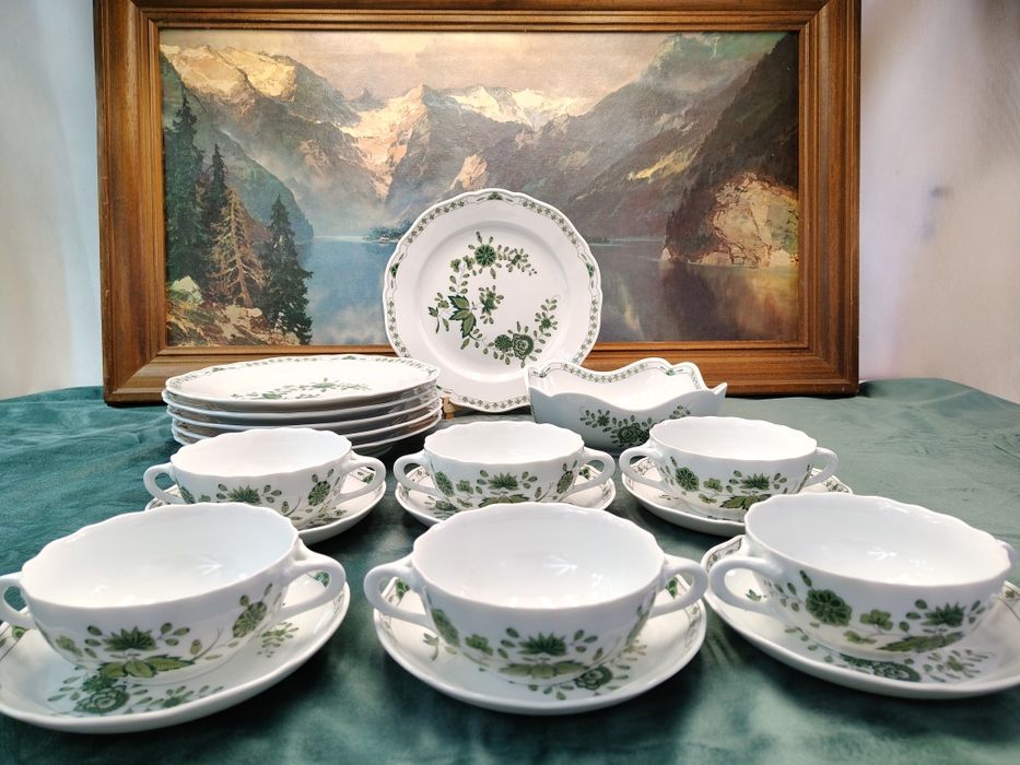 Zestaw obiadowy. Hutschenreuther Schlossgarten.