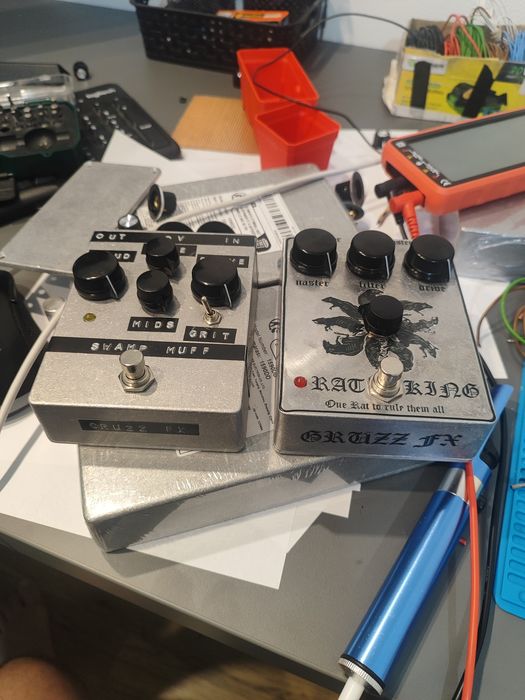 Efekty gitarowe Gruzz FX Rat King + kopia Swamp Lord