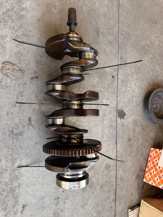 Wał korbowy bmw n43b20 i silnik na czesci