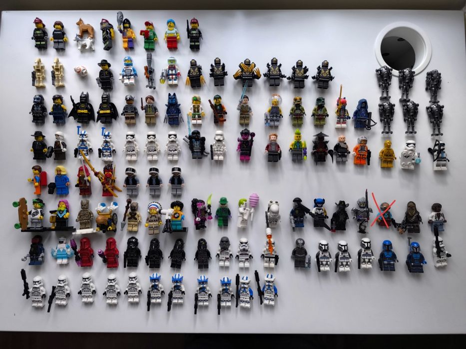 (até -50% PVPR)Lego figuras e conjuntos novos Star Wars etc(10% off)