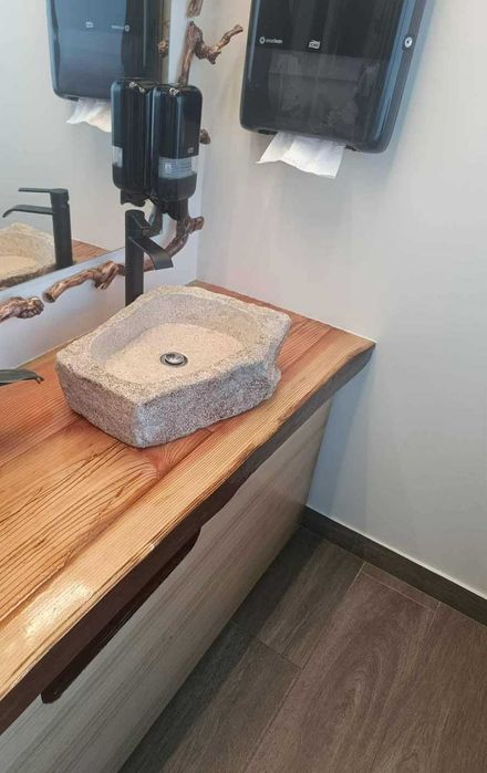 Lavatórios wc em pedra natural e xisto
