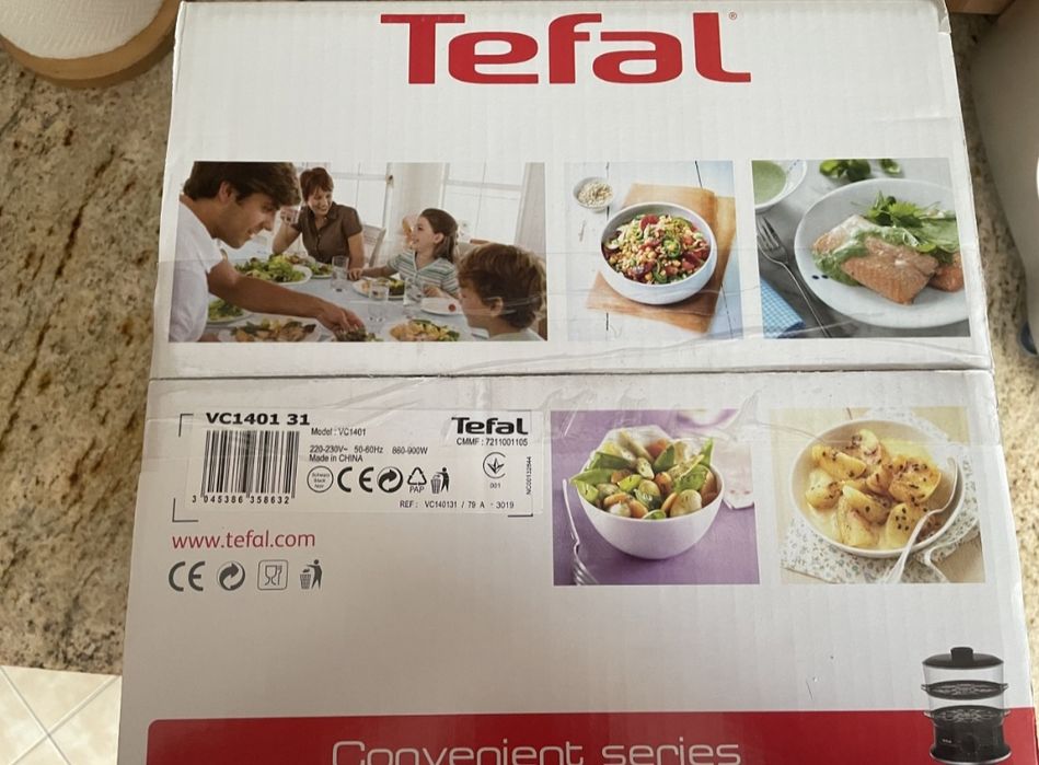 NOWA Maszyna do gotowania na parze parowar TEFAL