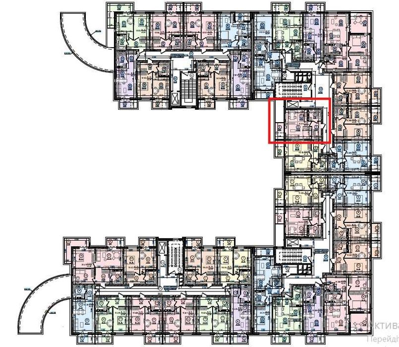 1-комнатная квартира по адресу ул. Mock (площадь 37,3 м²) - Atlanta.ua - фото 6
