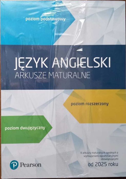 Pearson Repetytorium maturalne j. angielski Wydanie 2025 + Arkusze