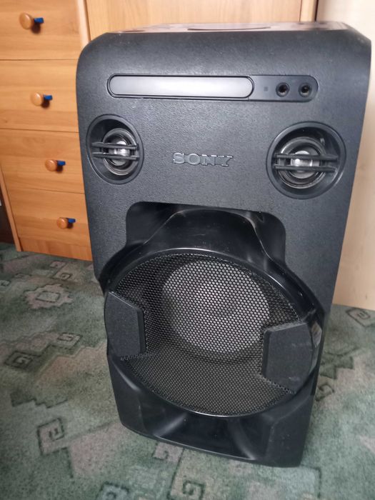 Sony MHC-V11 system audio Bluetooth CD USB karaoke Mega Bass + pilot i kable