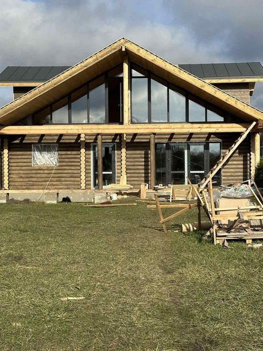 Оциліндрований брус, баня,дача,готові домокомплекти,будівництво зрубів