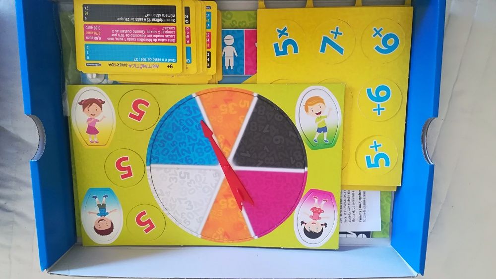 Jogo aritmética da matemática como novo