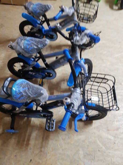 Rower dziecięcy  sport  12 cali niebieski dla dziecka 2 lata +