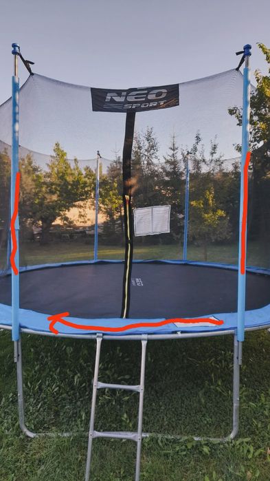 Trampolina do skakania