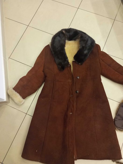 Kożuch damski  naturalny