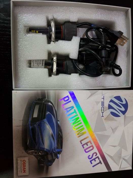 Lampadas platium led set