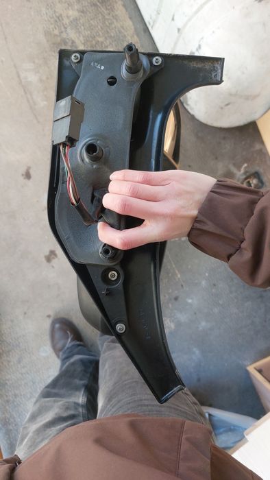 Lusterko  za darmo (ma pęknięcie)