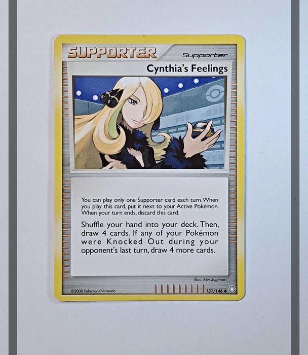 Cynthia's Feelings 131/146 LA Pokemon ENG-LP