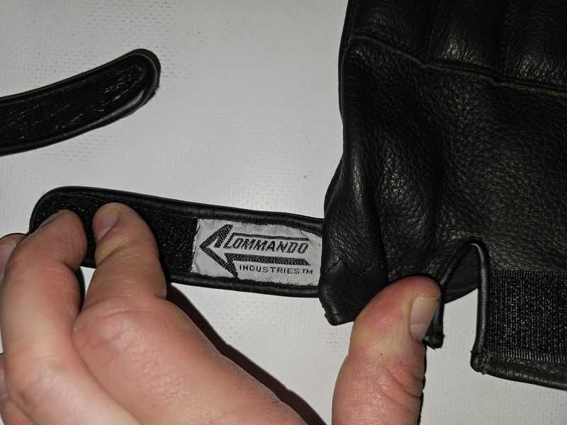 Rękawice skórzane na motor Commando Industries 9