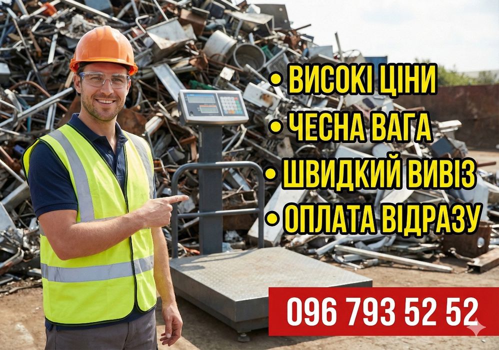 Металолом, Здати метал дорого, металобрухт вивіз із дому