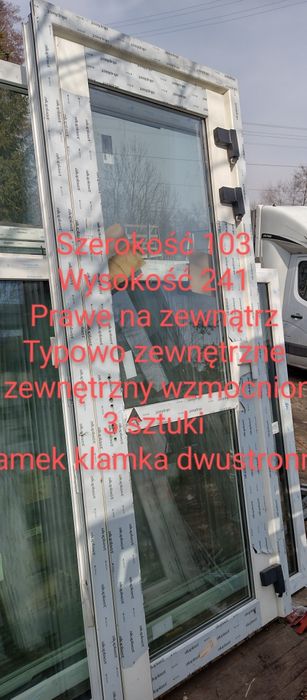 Okno nowe Antracyt 2 strony 56x113