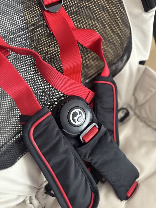 Wózek Cybex Mios Ferrari beżowo czerwony stan bdb