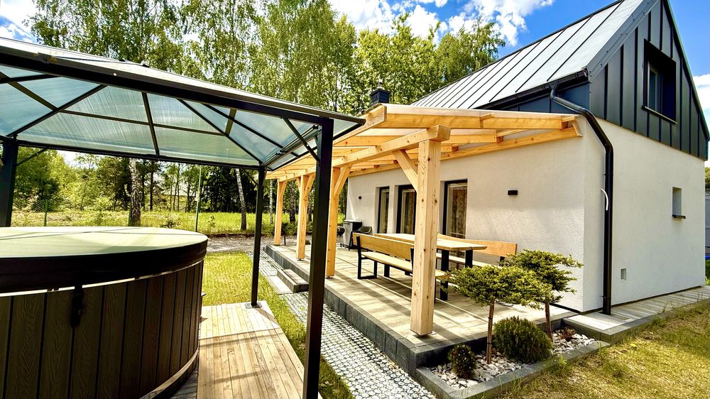 Domek letniskowy z basenem  Zalew Chańcza - wynajem