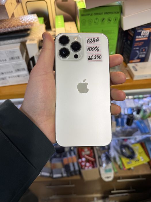 Продам Iphone 13 Pro Max 128 GB Silver 100% АКБ
