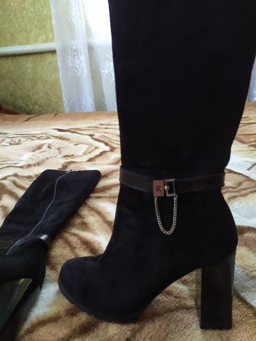 Сапожки осінні, нобук)