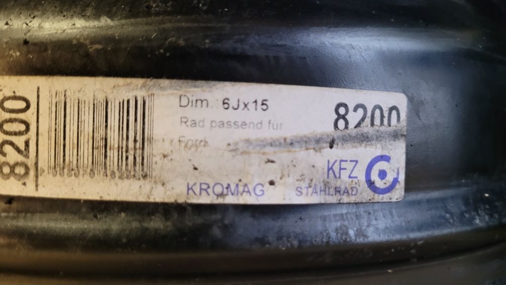 Felgi stalowe 15 cali