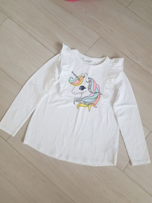 Футболка реглан H&M 8-10 років 128-140см
