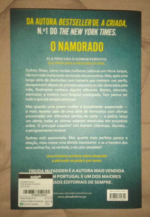 O Namorado - Freida McFadden