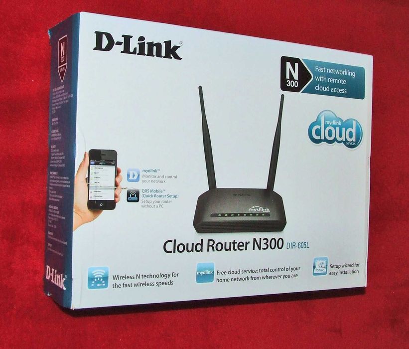 DSL router D-Link DIR-605L (802.11b/g/n 300Mb/s)  Cloud N300 tplink