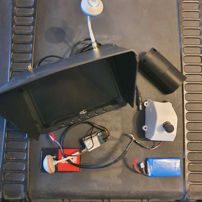 Dji Inspire 1 Zestaw 2 Radia Okulary FPV Zeiss Cinemizer  OKAZJA