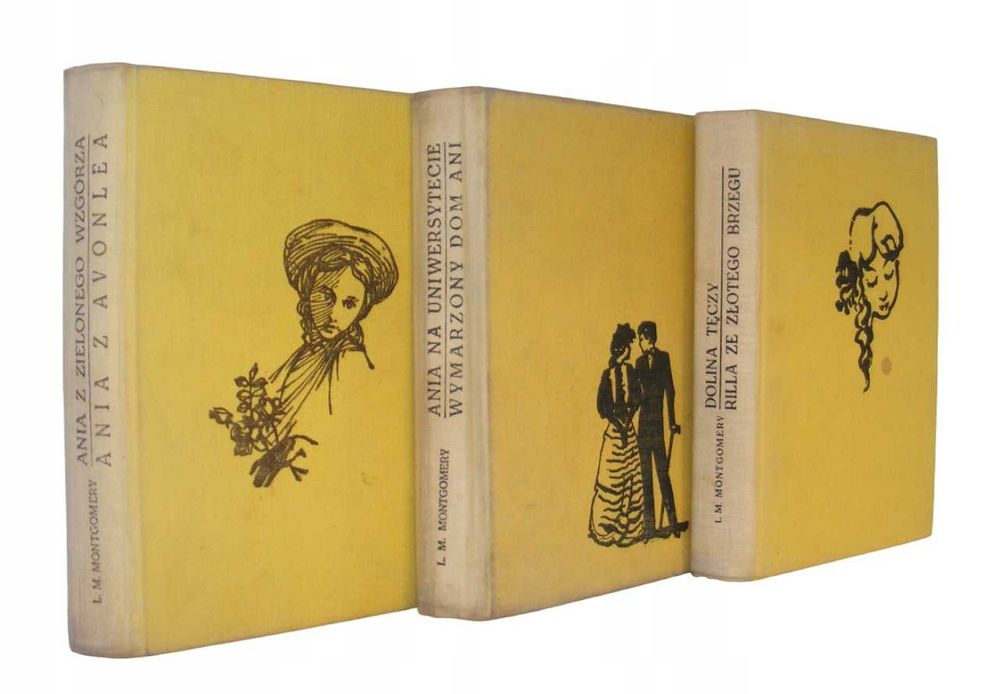 Ania z Zielonego Wzgórza 6 tomów w 3 książkach, kultowe wydanie